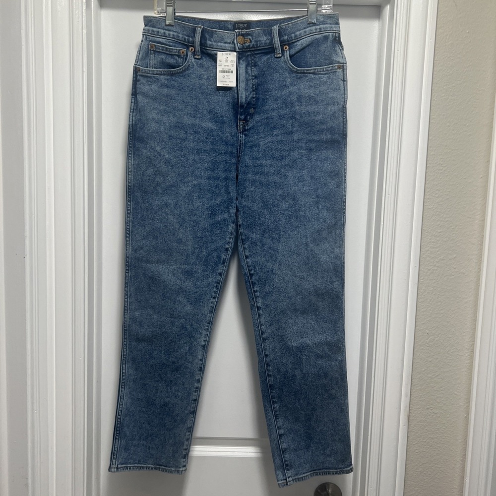 J Crew classic vintage jeans in all day stretch Womens Size 29 Blue New NWT $118
